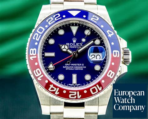 rolex gmt master blue dial